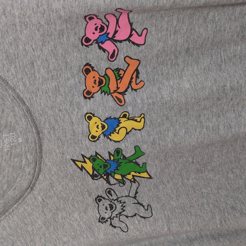 Grateful Dead Dancing Teddy Bears T-shirt - Picture 2 of 4